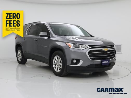 Gray 2020 Chevrolet Traverse LT Leather
