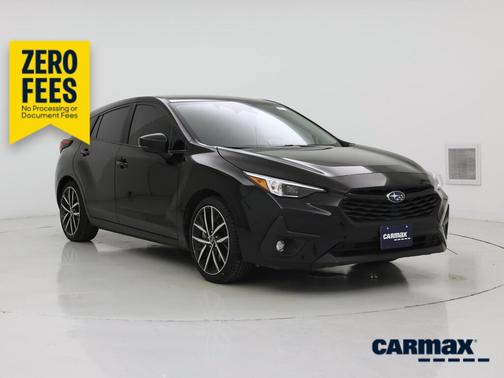 Black 2024 Subaru Impreza Sport