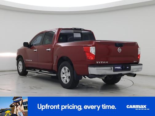 Red 2019 Nissan Titan SV