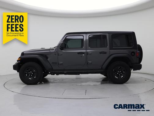 Gray 2022 Jeep Wrangler Unlimited Sport S