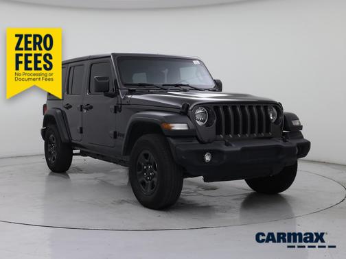 Gray 2022 Jeep Wrangler Unlimited Sport S