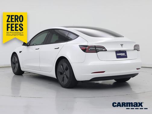 White 2021 Tesla Model 3 Standard Range Plus
