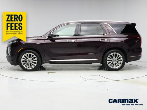 Burgundy 2020 Hyundai PALISADE Limited
