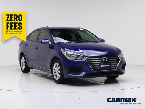 Blue 2022 Hyundai Accent SE