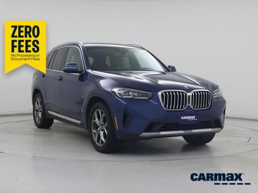 Blue 2023 BMW X3 sDrive30i
