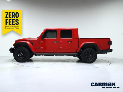 Red 2020 Jeep Gladiator Rubicon