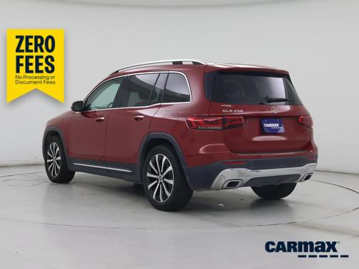Red 2021 Mercedes-Benz GLB 250