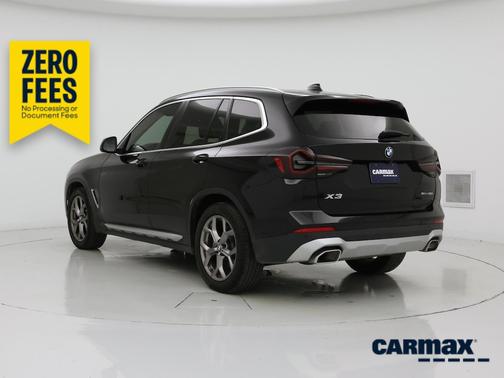 Black 2022 BMW X3 sDrive30i