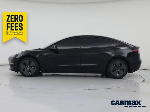Black 2023 Tesla Model 3