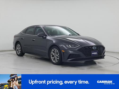 Gray 2021 Hyundai SONATA SEL