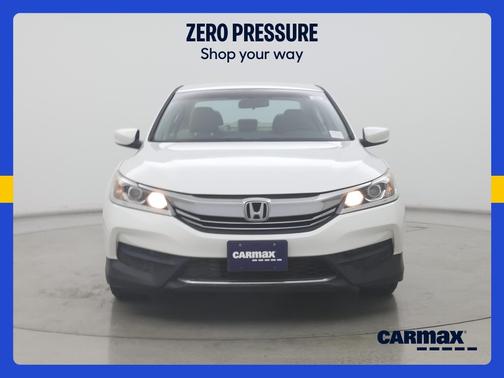 White 2017 Honda Accord LX