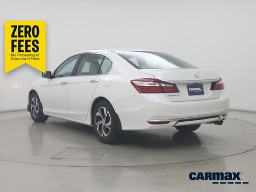 White 2017 Honda Accord LX