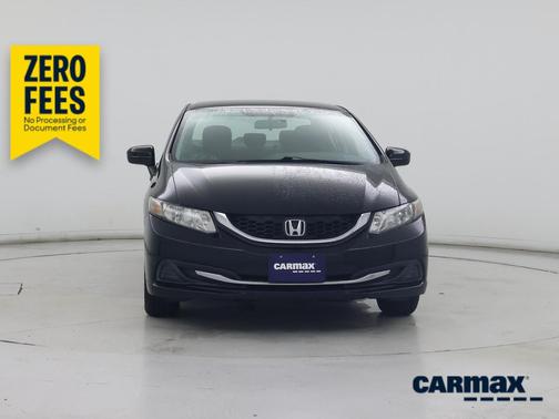 Black 2015 Honda Civic LX