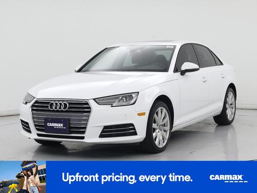 White 2017 Audi A4 Premium