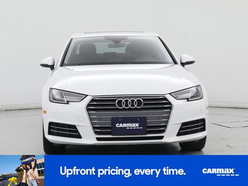 White 2017 Audi A4 Premium