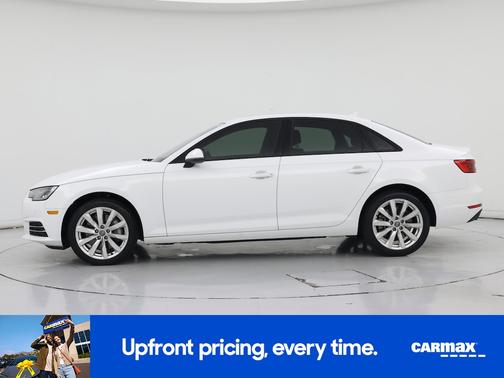White 2017 Audi A4 Premium