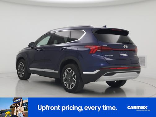 Blue 2023 Hyundai SANTA FE HEV SEL Premium