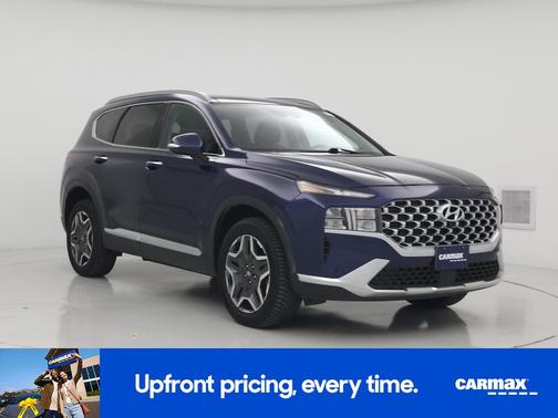 Blue 2023 Hyundai SANTA FE HEV SEL Premium