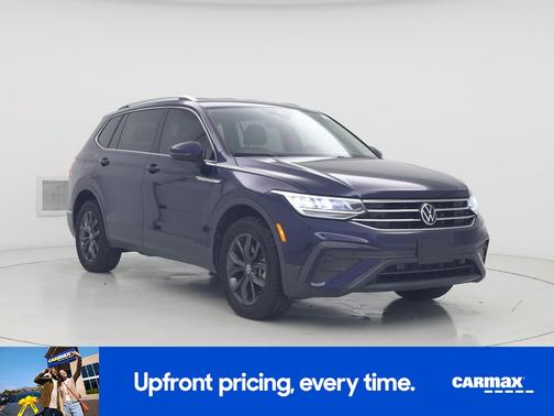 Blue 2022 Volkswagen Tiguan SE