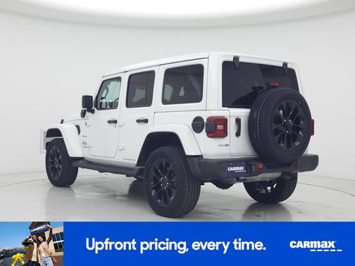 White 2021 Jeep Wrangler Unlimited 4xe Unlimited Sahara