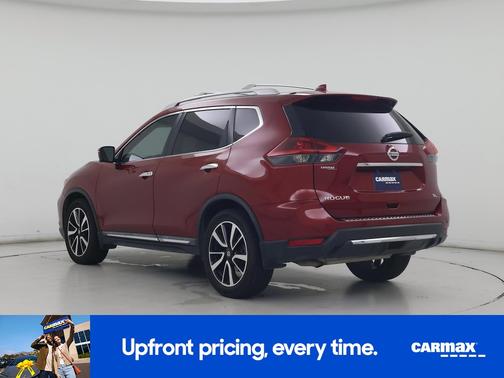 Red 2020 Nissan Rogue SL