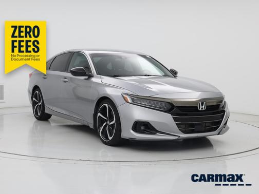 Silver 2022 Honda Accord Sport