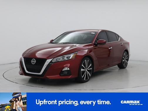 Red 2020 Nissan Altima Platinum