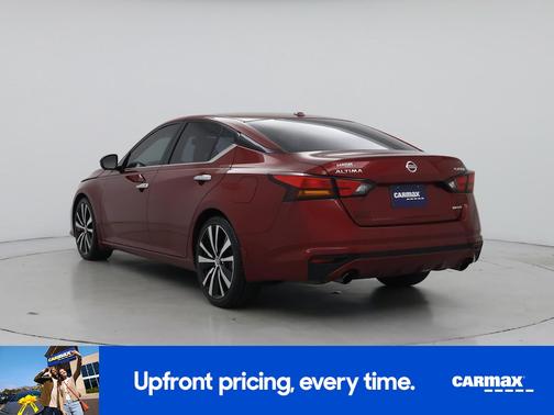 Red 2020 Nissan Altima Platinum