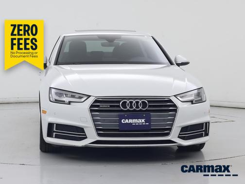 White 2017 Audi A4 Premium Plus