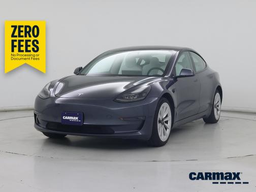 Gray 2022 Tesla Model 3 Long Range