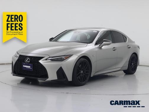 Gray 2023 Lexus IS 350 F-Sport