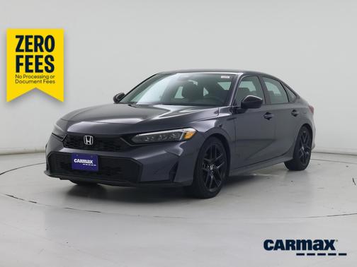 Gray 2025 Honda Civic Sport