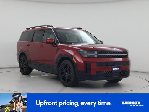 Red 2025 Hyundai SANTA FE HEV Calligraphy