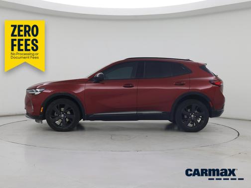 Red 2023 Buick Envision Preferred