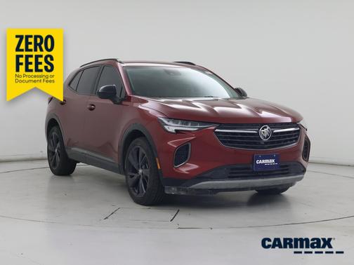 Red 2023 Buick Envision Preferred