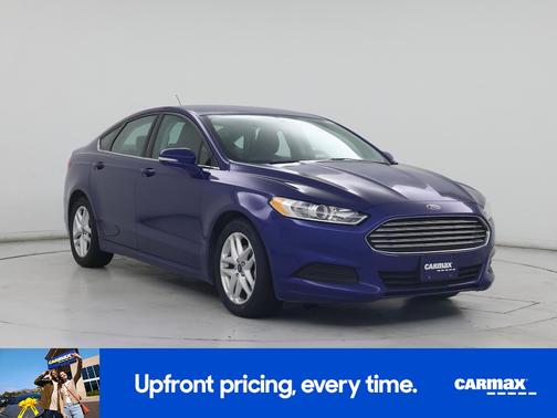Blue 2016 Ford Fusion SE