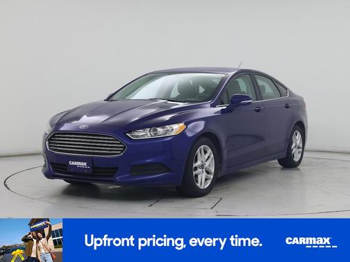 Blue 2016 Ford Fusion SE