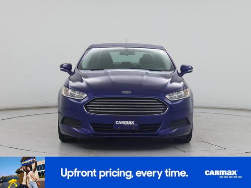 Blue 2016 Ford Fusion SE
