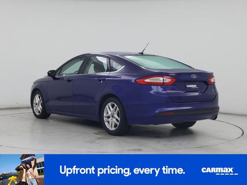 Blue 2016 Ford Fusion SE