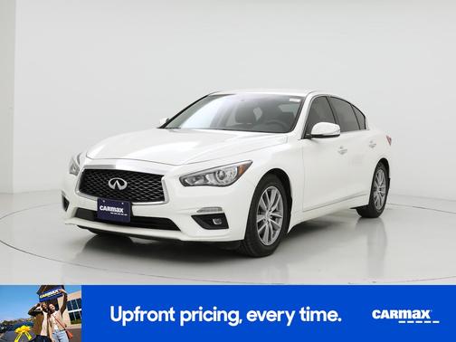 White 2021 INFINITI Q50 Pure