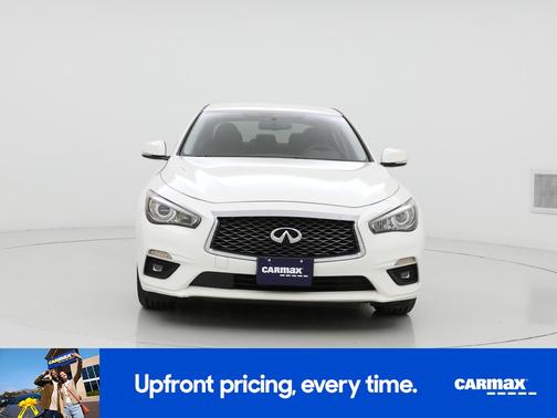 White 2021 INFINITI Q50 Pure
