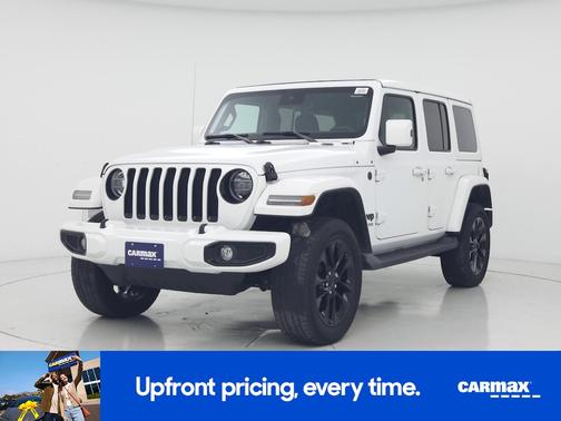 White 2021 Jeep Wrangler Unlimited Sahara High Altitude
