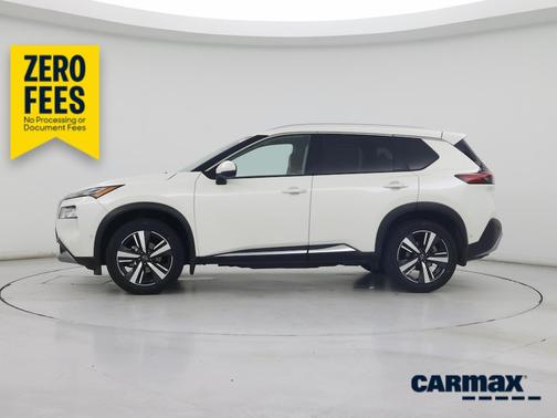 White 2023 Nissan Rogue Platinum