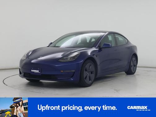 Blue 2022 Tesla Model 3 Long Range