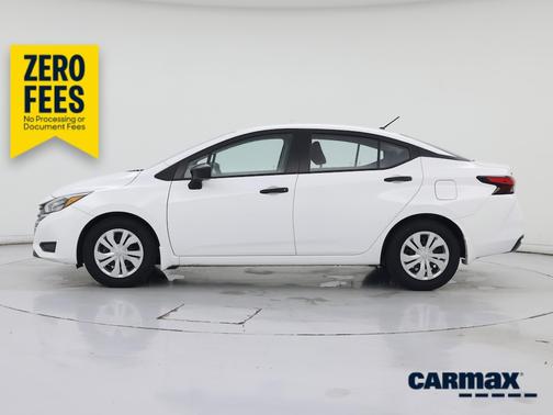 White 2025 Nissan Versa S