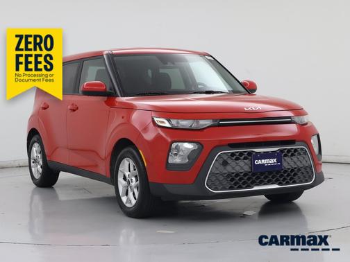 Red 2022 Kia Soul LX