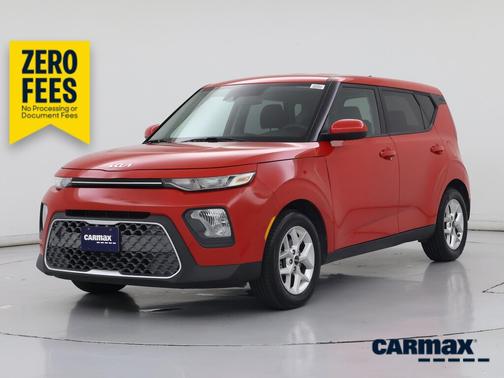 Red 2022 Kia Soul LX