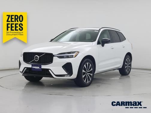 White 2024 Volvo XC60 B5 Plus Dark Theme