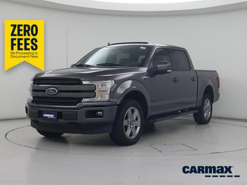 Gray 2018 Ford F-150 Lariat