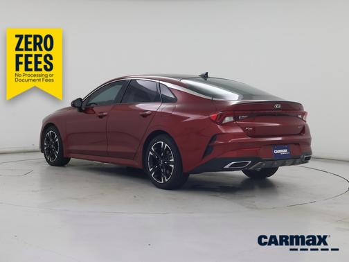 Red 2021 Kia K5 GT-Line